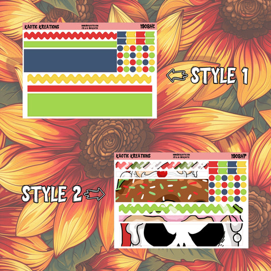 Warm Wishes Washi Planner Stickers