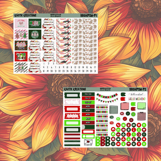 Tree Cakes HP Skinny Mini Weekly Sticker Kit