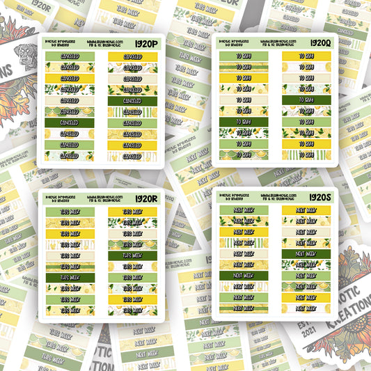 Lemonade Add-Ons Set 2
