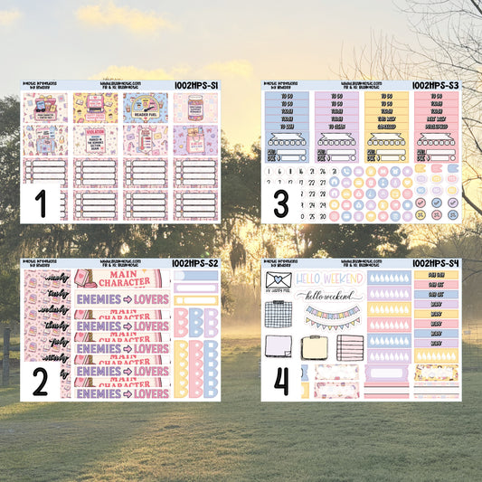 Fictional Boyfriend HP Skinny Weekly Sticker Kit