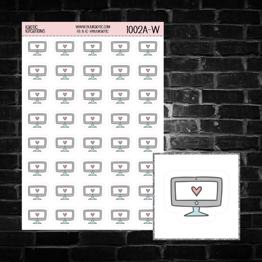 Computer Icon Sticker Sheet