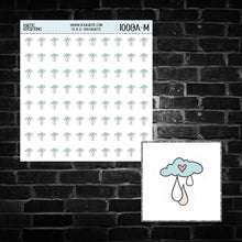 Load image into Gallery viewer, Rainy Day Icon Sticker Sheet