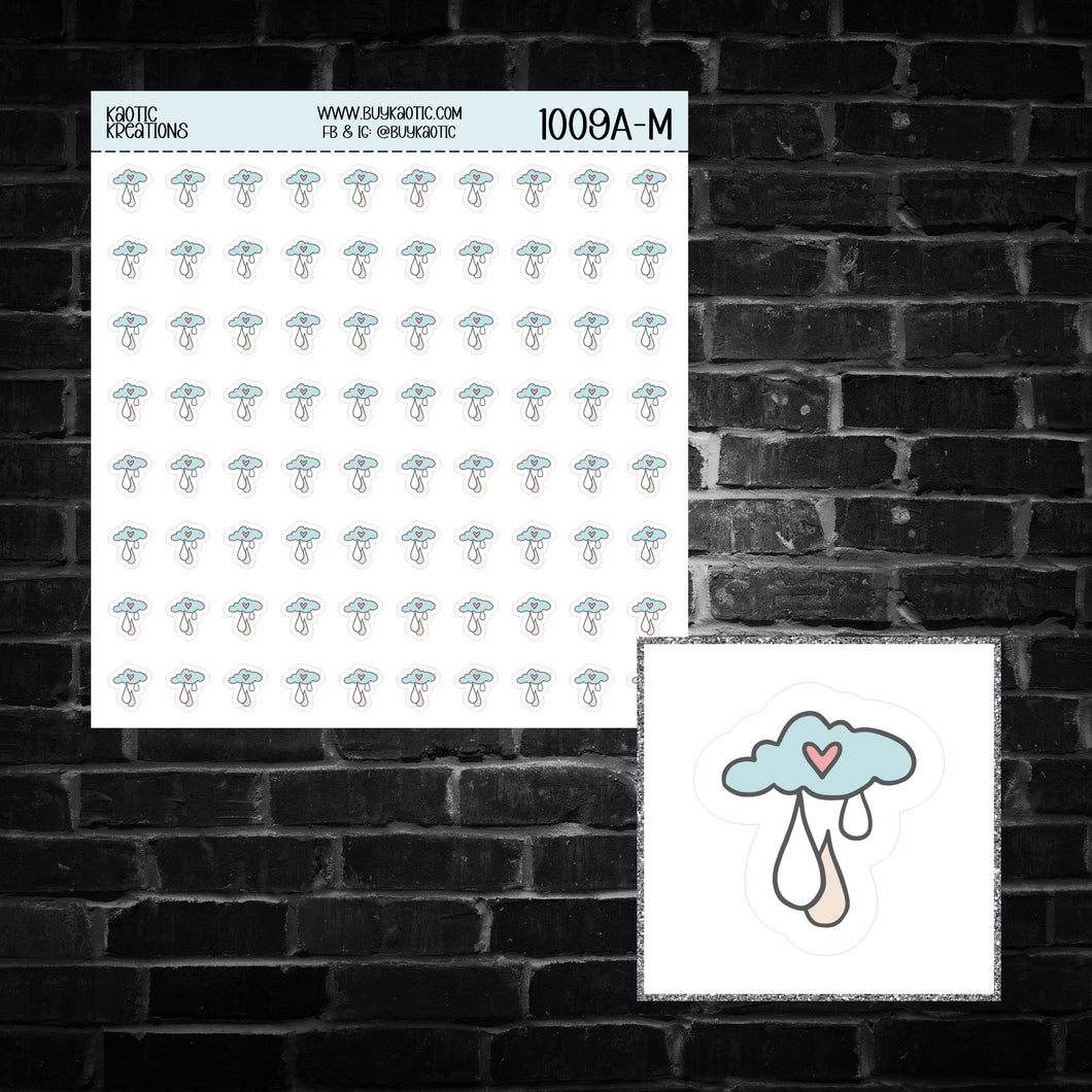 Rainy Day Icon Sticker Sheet