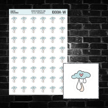 Load image into Gallery viewer, Rainy Day Icon Sticker Sheet