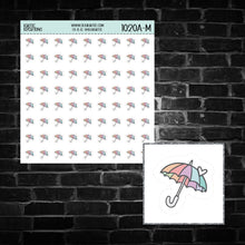 Load image into Gallery viewer, Umbrella Icon Sticker Sheet