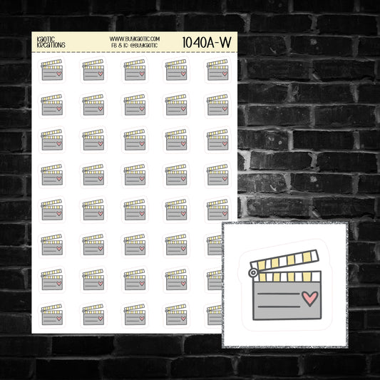 Show Time Icon Sticker Sheet