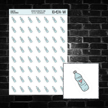 Load image into Gallery viewer, Water Bottle Icon Sticker Sheet