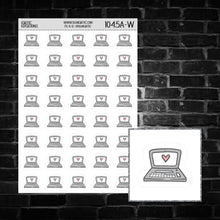 Load image into Gallery viewer, Laptop Icon Sticker Sheet