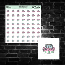 Load image into Gallery viewer, Washi Tape Icon Sticker Sheet