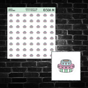 Washi Tape Icon Sticker Sheet