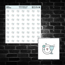 Load image into Gallery viewer, Dishware Icon Sticker Sheet