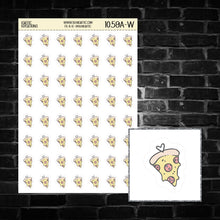 Load image into Gallery viewer, Pizza Icon Sticker Sheet