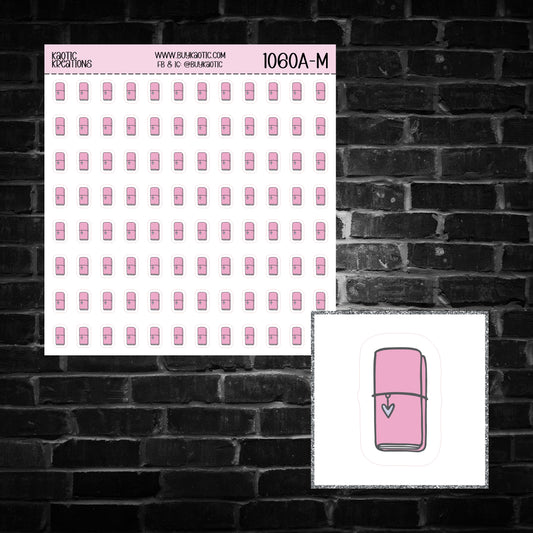 Skinny Planner Icon Sticker Sheet