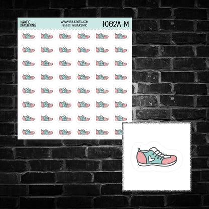 Shoe Icon Sticker Sheet