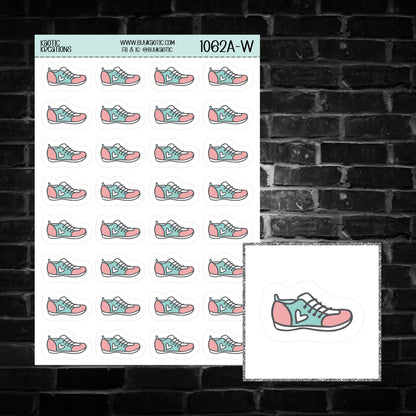 Shoe Icon Sticker Sheet
