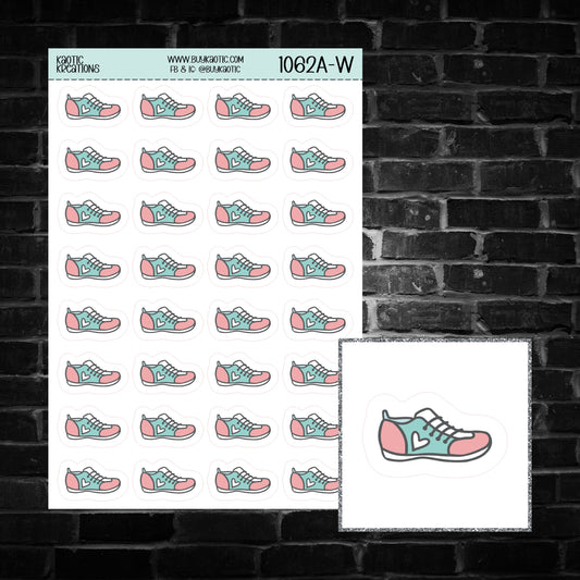 Shoe Icon Sticker Sheet