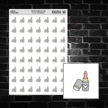 Load image into Gallery viewer, Lipstick Icon Sticker Sheet