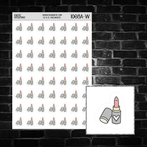 Lipstick Icon Sticker Sheet