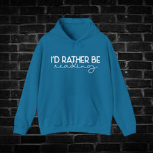 Load image into Gallery viewer, I&#39;d Rather be Reading Hoodie