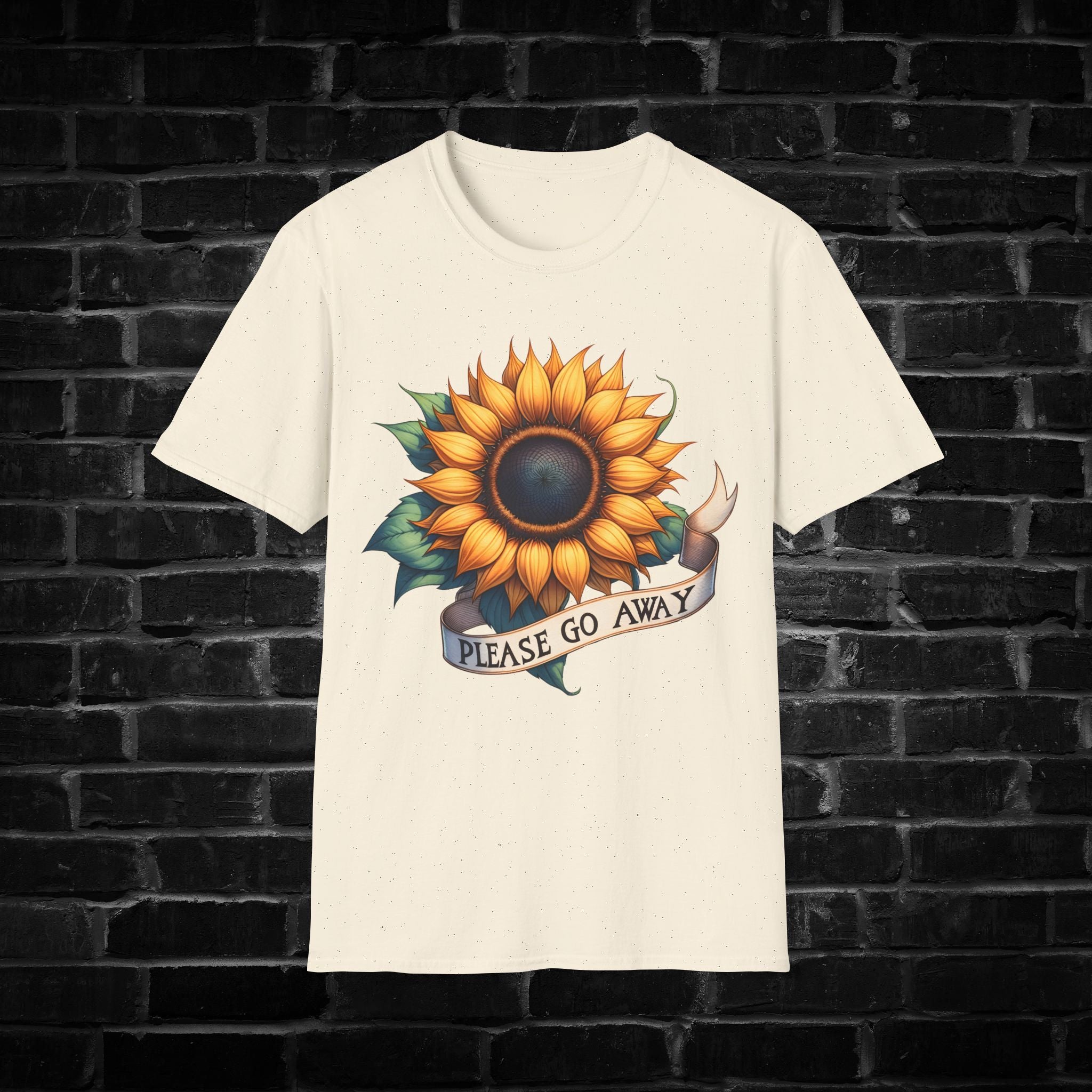 Sunflower T-Shirt - Please Go Away