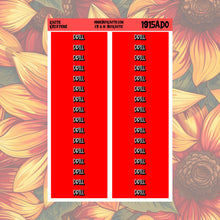 Load image into Gallery viewer, Drill Monthly Header Stickers