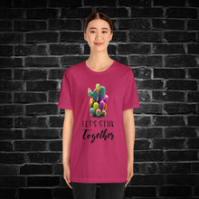 Load image into Gallery viewer, Let&#39;s Stick Together Cactus Tee