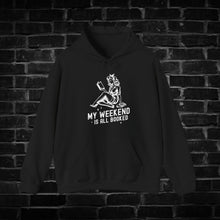 Load image into Gallery viewer, My Weekend is all Booked Hoodie