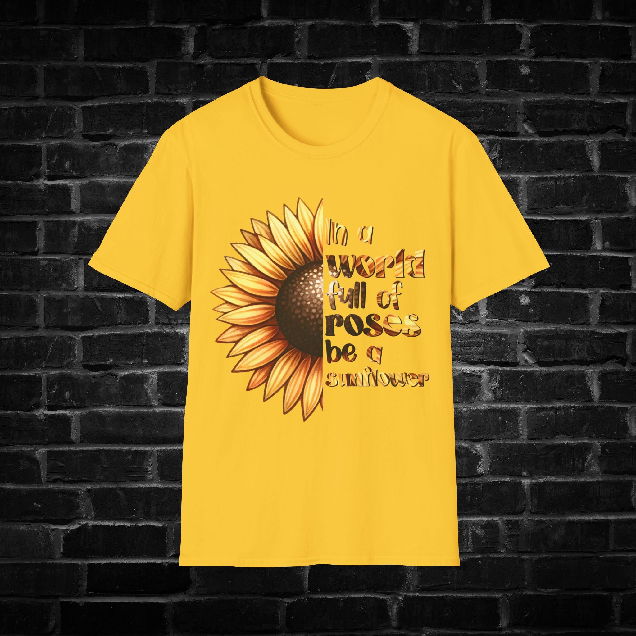 Sunflower Shirt  - In a World Full of Roses