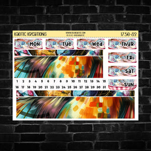 Birdies Vertical Weekly Sticker Kit