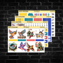 Load image into Gallery viewer, Birdies HP Micro Weekly Sticker Kit