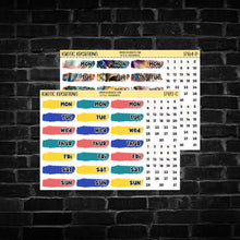 Load image into Gallery viewer, Birdies Day Cover Planner Stickers