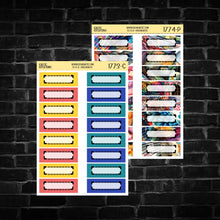 Load image into Gallery viewer, Birdies Quarter Box Planner Stickers