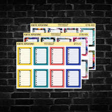 Load image into Gallery viewer, Birdies Full Box Tracker Planner Stickers