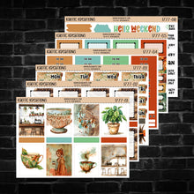 Load image into Gallery viewer, Morning Coffee Vertical Weekly Sticker Kit