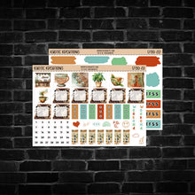 Load image into Gallery viewer, Morning Coffee Hobo Weeks Weekly Sticker Kit