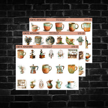 Load image into Gallery viewer, Morning Coffee Deco Stickers