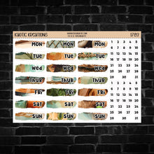 Load image into Gallery viewer, Morning Coffee Day Cover Planner Stickers