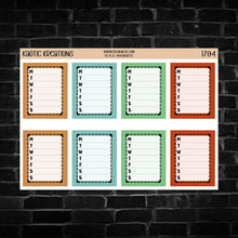 Load image into Gallery viewer, Morning Coffee Full Box Tracker Planner Stickers