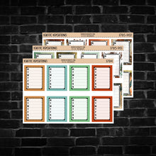 Load image into Gallery viewer, Morning Coffee Full Box Tracker Planner Stickers