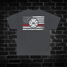 Load image into Gallery viewer, Red Line Firefighter Shirt