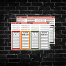 Load image into Gallery viewer, Farm Life Hydration Planner Stickers