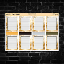 Load image into Gallery viewer, Spring Vibes Vertical Weekly Sticker Kit