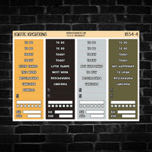 Load image into Gallery viewer, Spring Vibes Vertical Weekly Sticker Kit