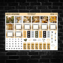 Load image into Gallery viewer, Spring Vibes Hobo Weeks Weekly Sticker Kit