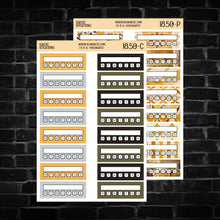 Load image into Gallery viewer, Spring Vibes Quarter Box Tracker Planner Stickers