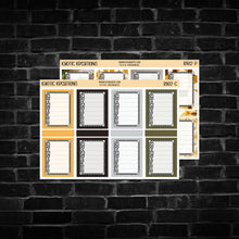 Load image into Gallery viewer, Spring Vibes Full Box Tracker Planner Stickers