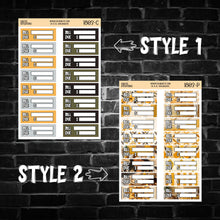 Load image into Gallery viewer, Spring Vibes Bill Due Planner Stickers