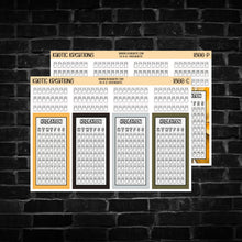 Load image into Gallery viewer, Spring Vibes Hydration Planner Stickers