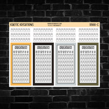 Load image into Gallery viewer, Spring Vibes Hydration Planner Stickers