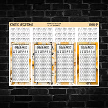 Load image into Gallery viewer, Spring Vibes Hydration Planner Stickers